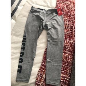 Gray Nike leggings